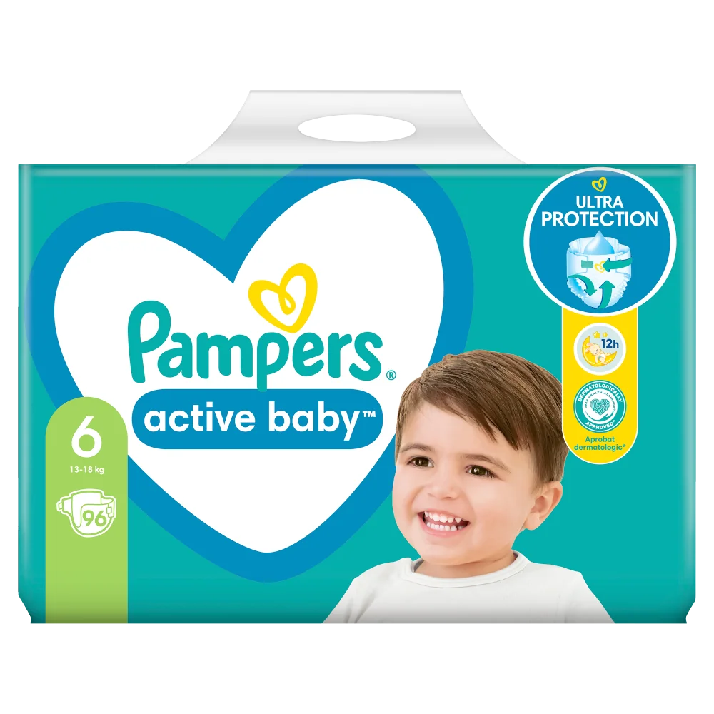 pieluchy pampers activ baby premium