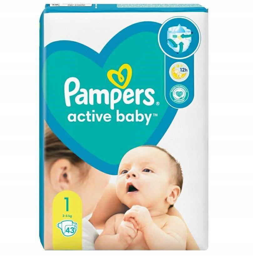 pieluchy pampers active baby