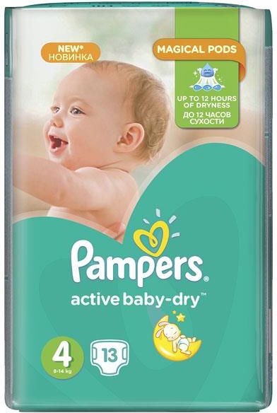 pieluchy pampers active baby 4 13szt