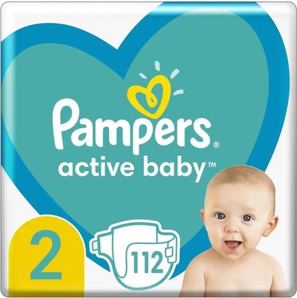 pieluchy pampers active baby-dry 2