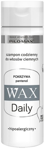 pilomax wax szampon do włosów ciemnych allegro