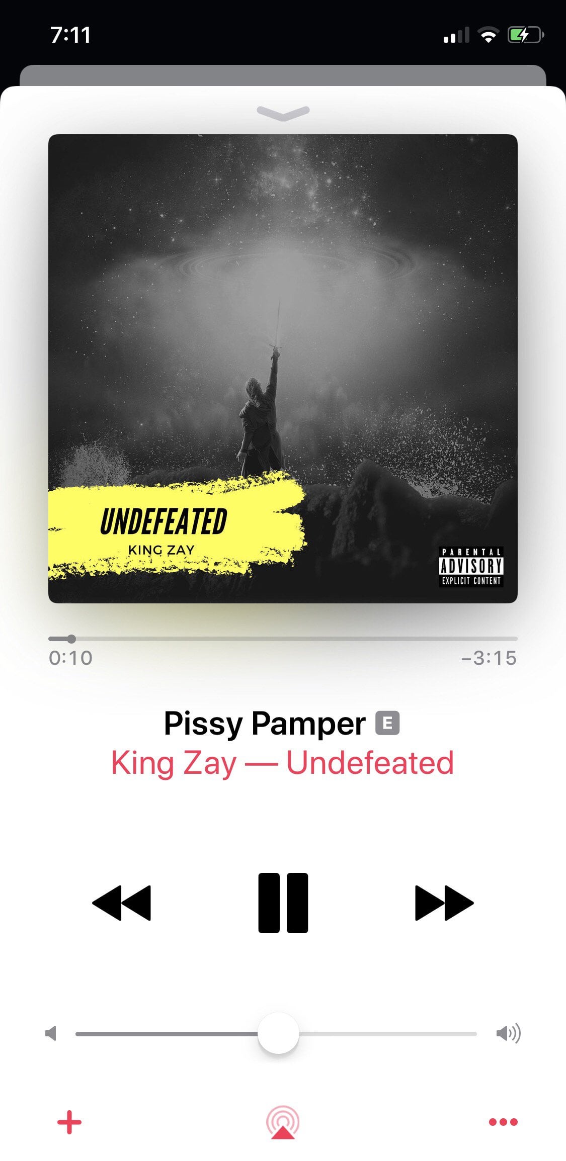 pissy pamper apple music