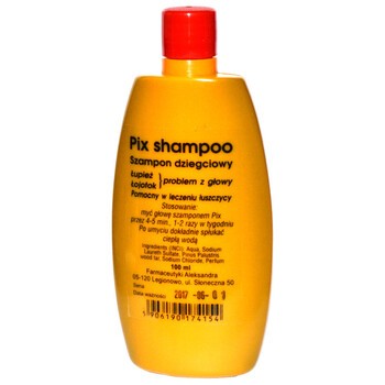 pix shampoo szampon dziegciowy