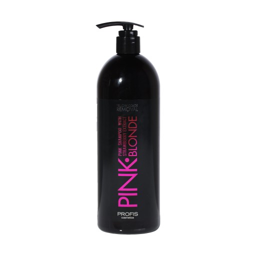 profis pink blonde szampon różowy truskawka 1000ml