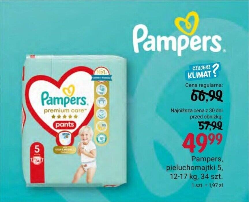 promocja 2017 na maila pieluchomajtki pampers w rossmanie