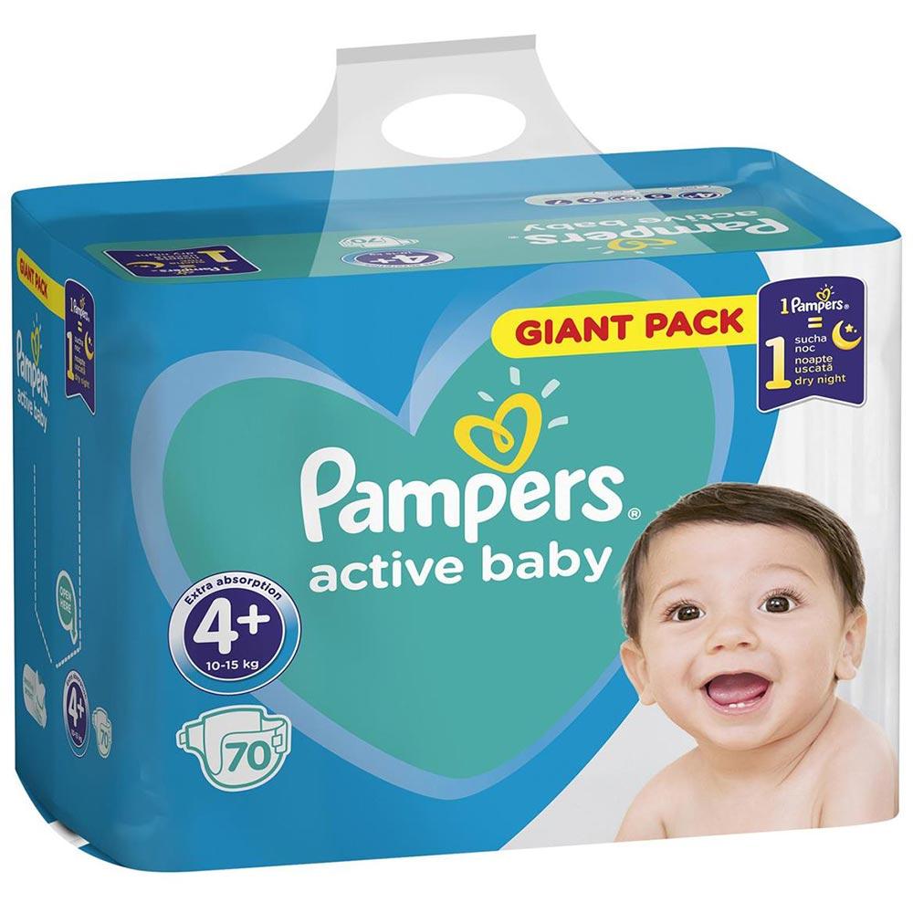 promocja pieluchy pampers 4