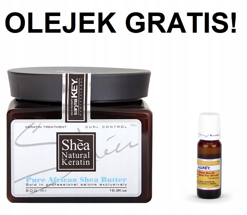 pure african shea oil curl control olejek do włosów kręconych