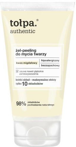 płyn do mycia twarzy peeling