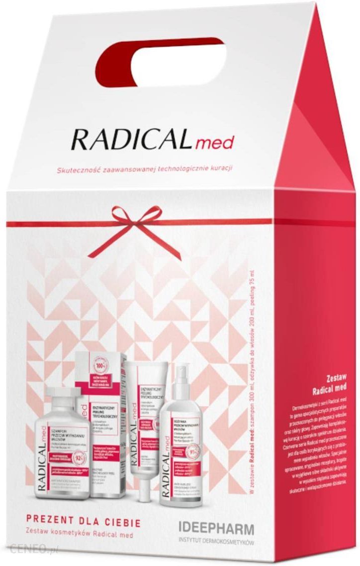 radical med zestaw prezent szampon odżywka włosy