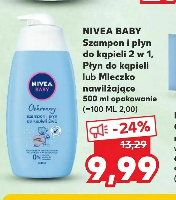 rossmann nivea baby szampon i płyn do kąpieli