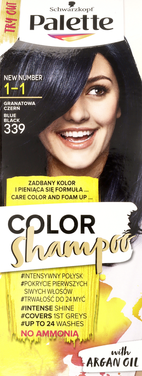 rossmann szampon koloryzujący palette