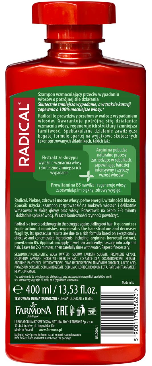 rossmann szampon radical