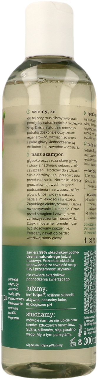 rossmann tołpa green szampon normalizujący