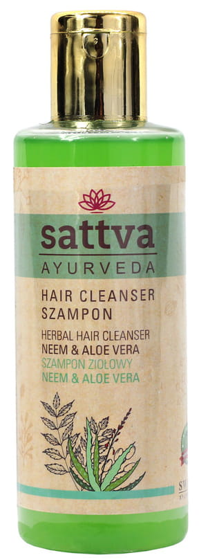 sattva szampon neem i aloes