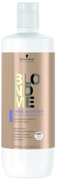 schwarzkopf blondme szampon nabłyszczający zimny blond 1000ml