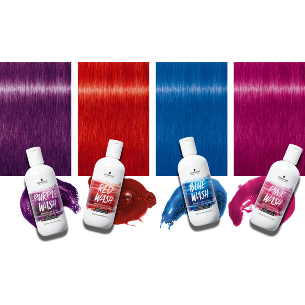 schwarzkopf bold color wash szampon koloryzujący różowy 300ml