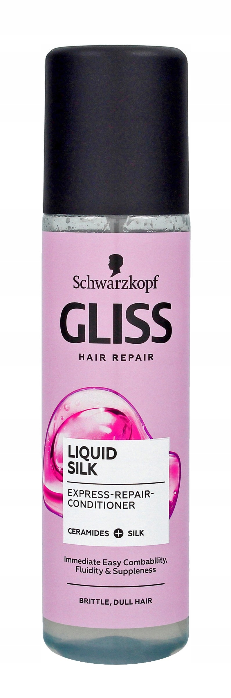 schwarzkopf gliss kur liquid silk odżywka ekspresowa do włosów spray