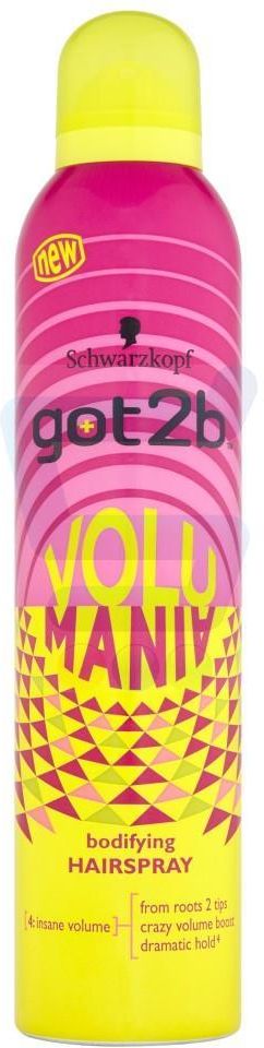 schwarzkopf got2b volumania lakier do włosów