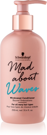 schwarzkopf mad about waves conditioner odżywka do włosów 250ml