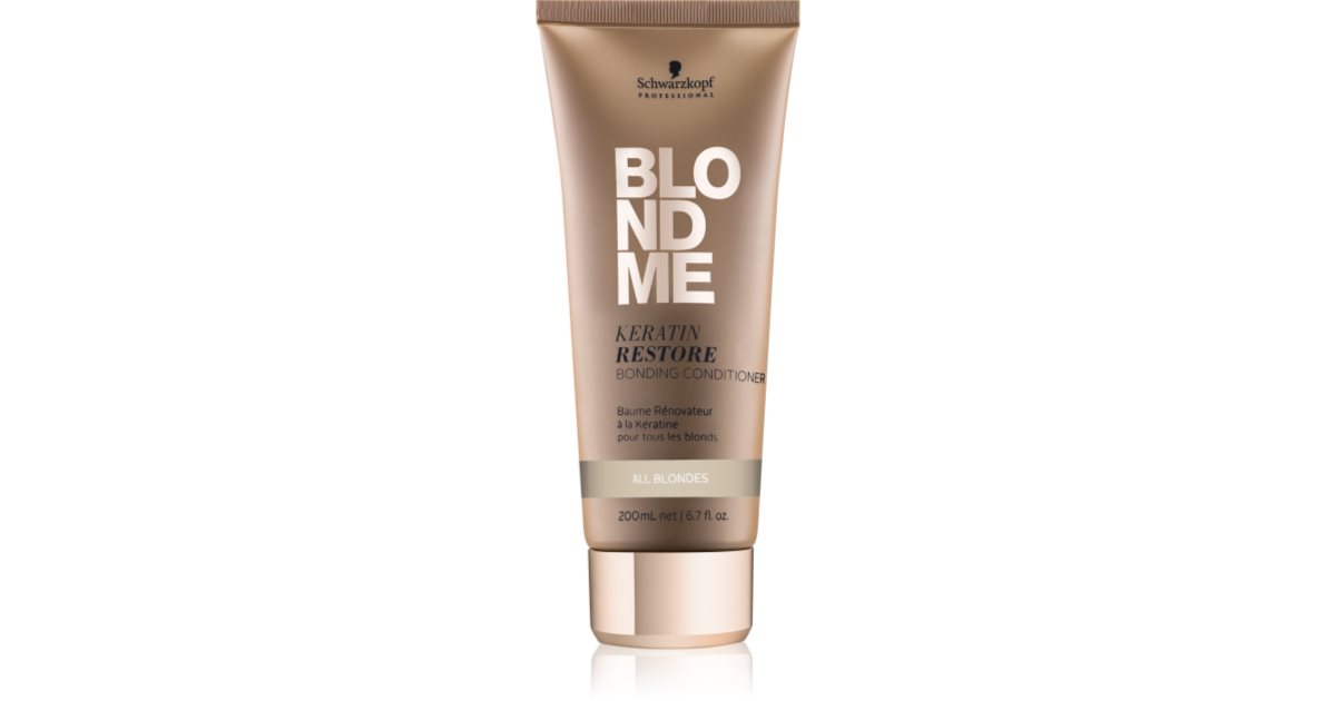 schwarzkopf professional blondme keratynowy odżywka odbudowujący do włosów blond