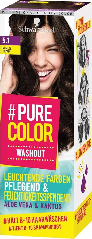 schwarzkopf pure color 5.0 szampon