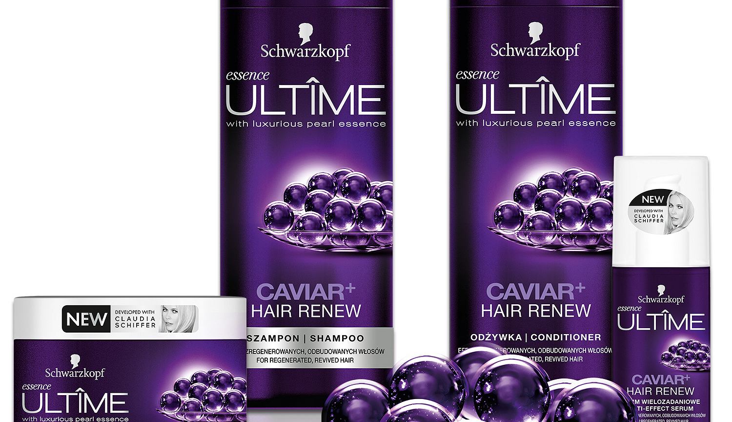 schwarzkopf szampon essence ultîme caviar hair renew