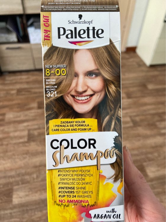 schwarzkopf szampon koloryzujacy średni blond