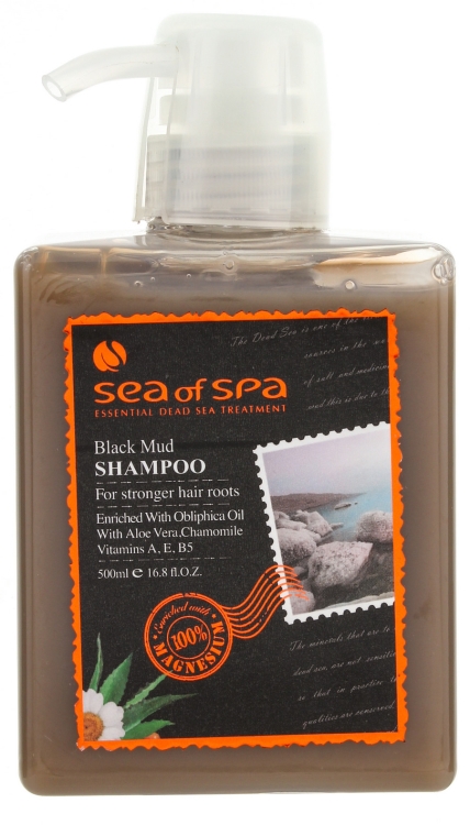 sea of spa black mud szampon cena