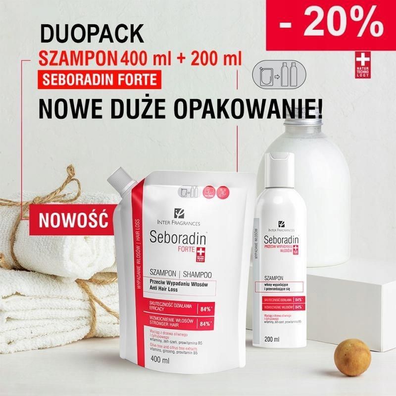 seboradin szampon przeciw wypadaniu włosów 200 ml opinie