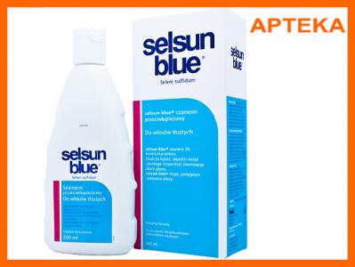 selsun blue szampon do włosów tłustych 200ml