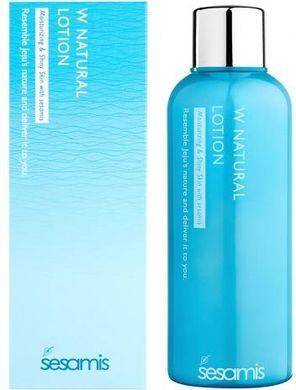 sesamis natural pure cleansing foam nawilżająca pianka do mycia twarzy