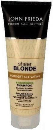 sheer blonde highlight activating szampon opinie