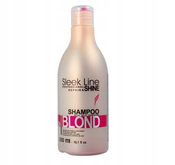 sleek lne blond różowy szampon kern