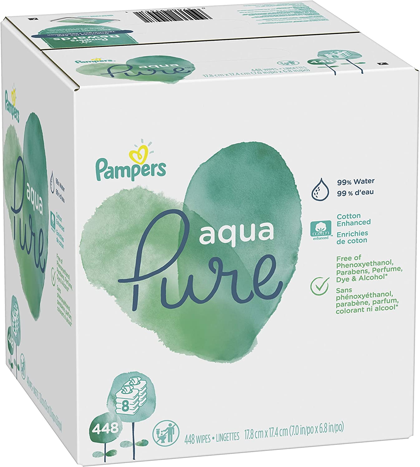 srokao pampers aqua clean