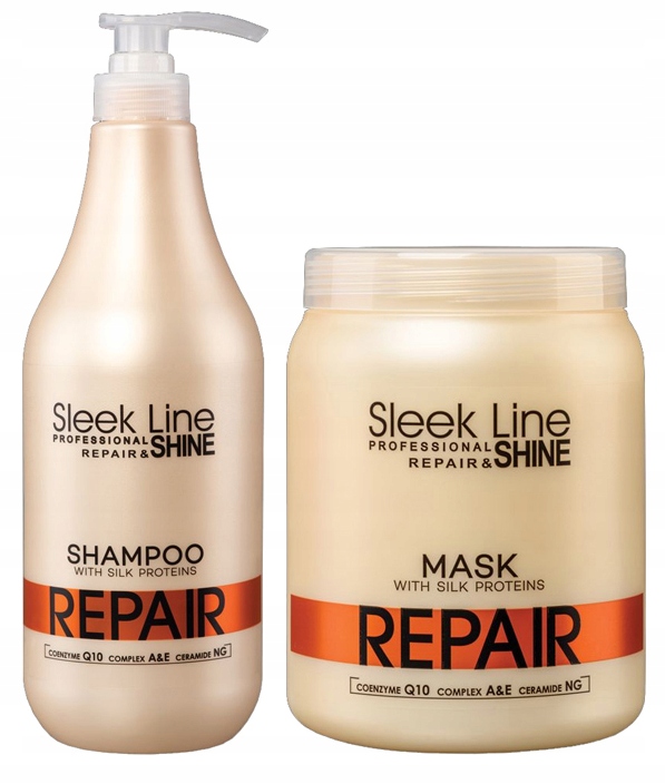 stapiz repair&shine szampon z jedwabiem 1000ml