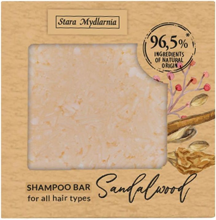 stara mydlarnia sandalwood szampon w kostce