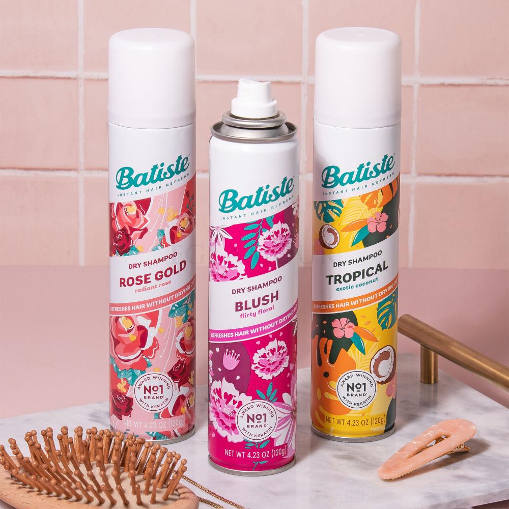 suchy szampon batiste rose gold