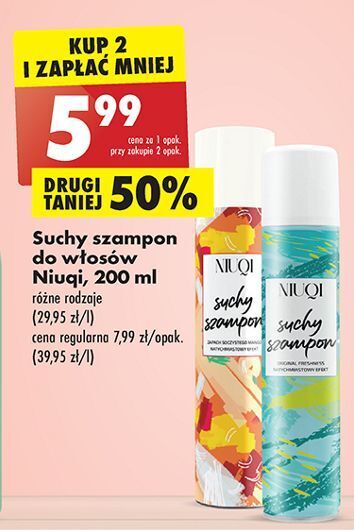 suchy szampon biedronka ml