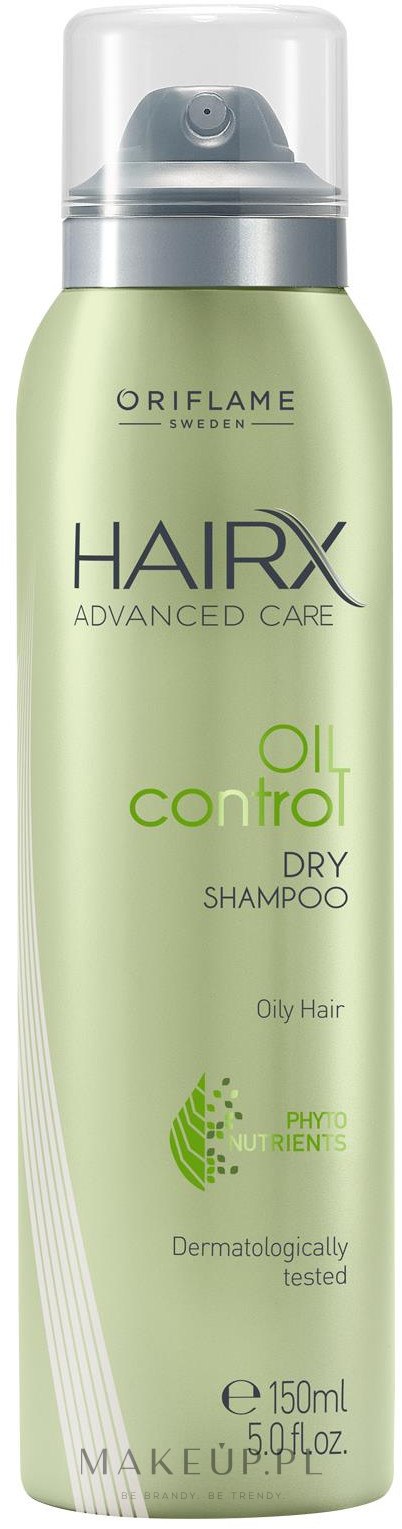 suchy szampon hairx oriflame opinie