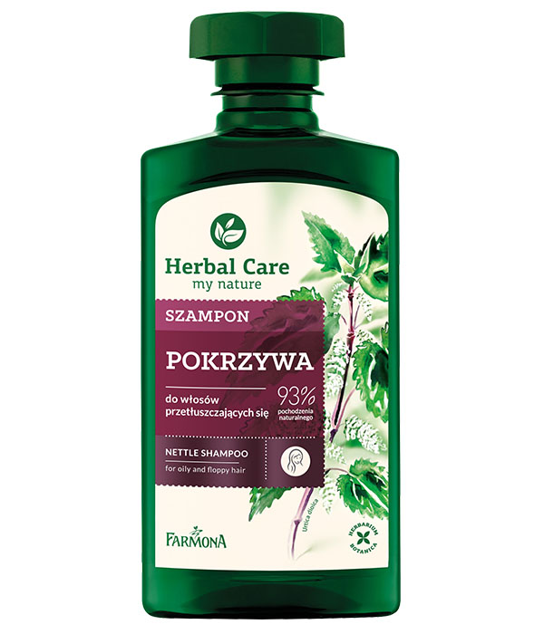 suchy szampon herbal care pokrzywa