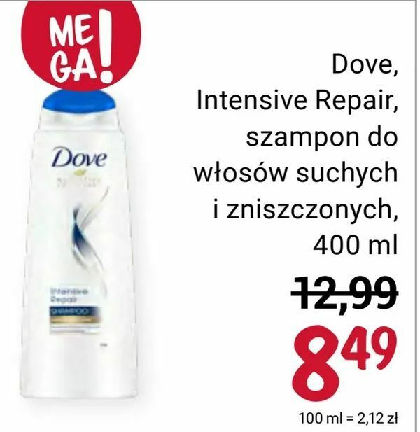 suchy szampon rossmann dove