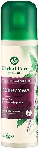 suchy szampon z pokrzywy