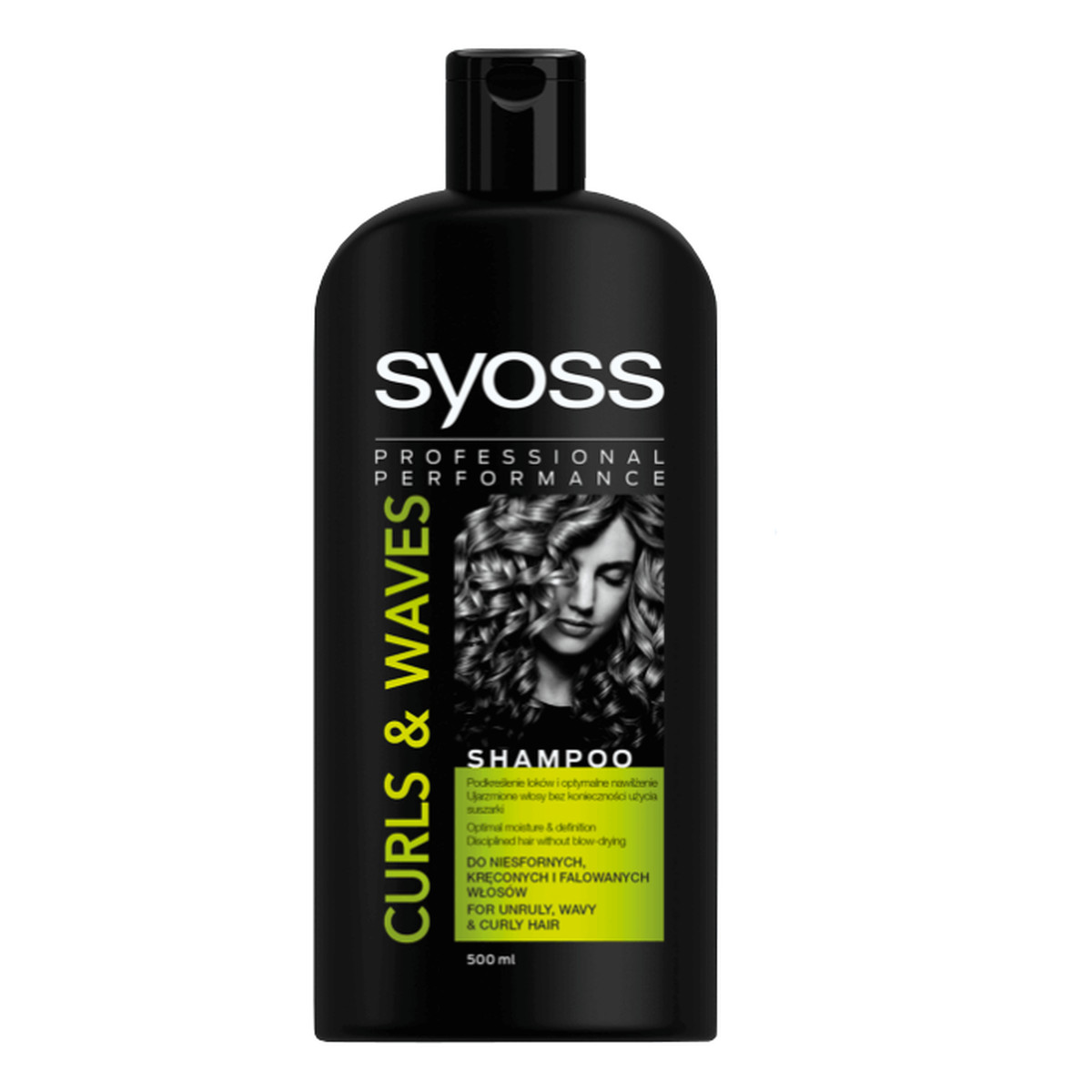 syoss curls & waves szampon wygładzający włosy bez wysiłku