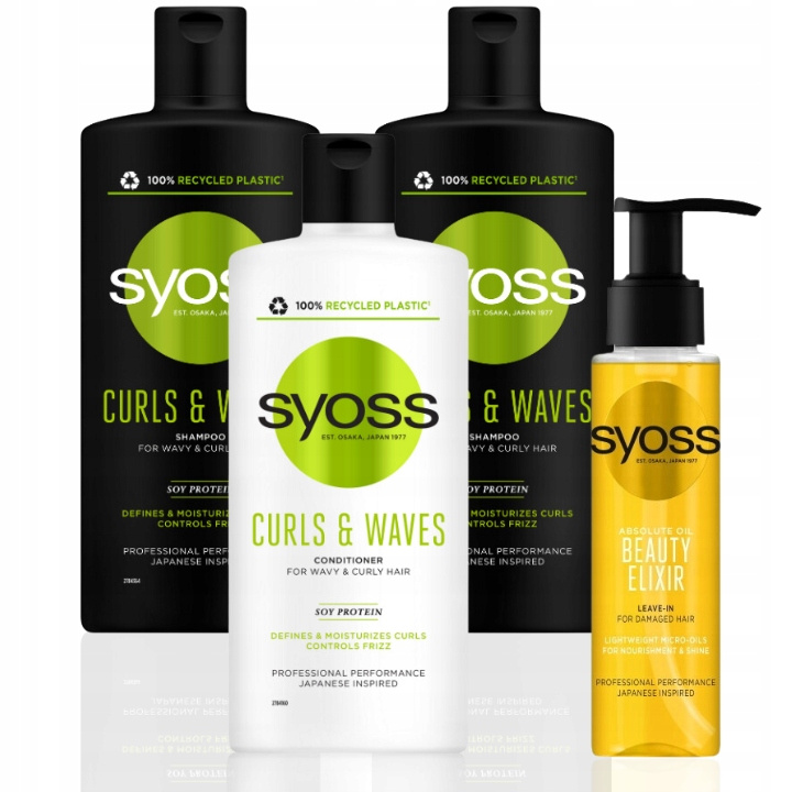 syoss curls & waves szampon