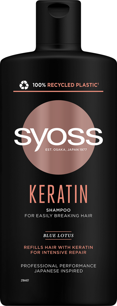 syoss keratin szampon do włosów