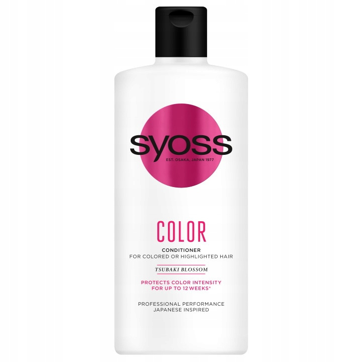 syoss silicone free color & volume odżywka do włosów farbowanych