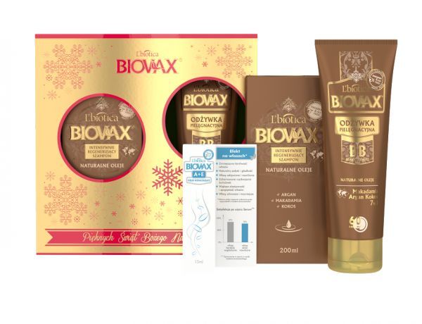 szampon argan i odzywka biovax