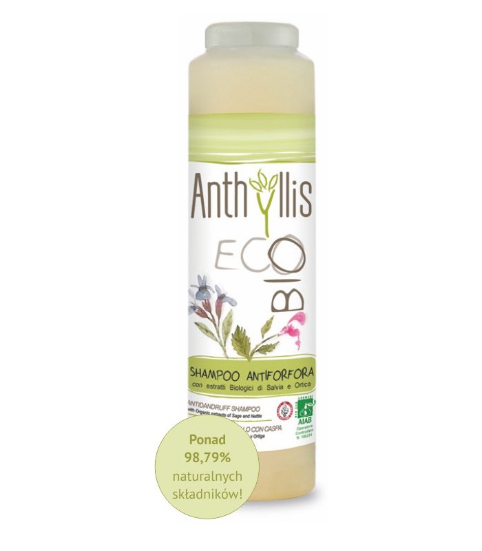 szampon do częstego mycia włosów anthyllis eco bio