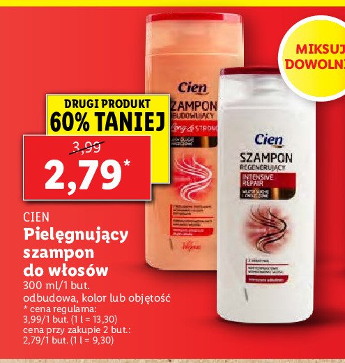 szampon do farbowanych włosów cien lidl