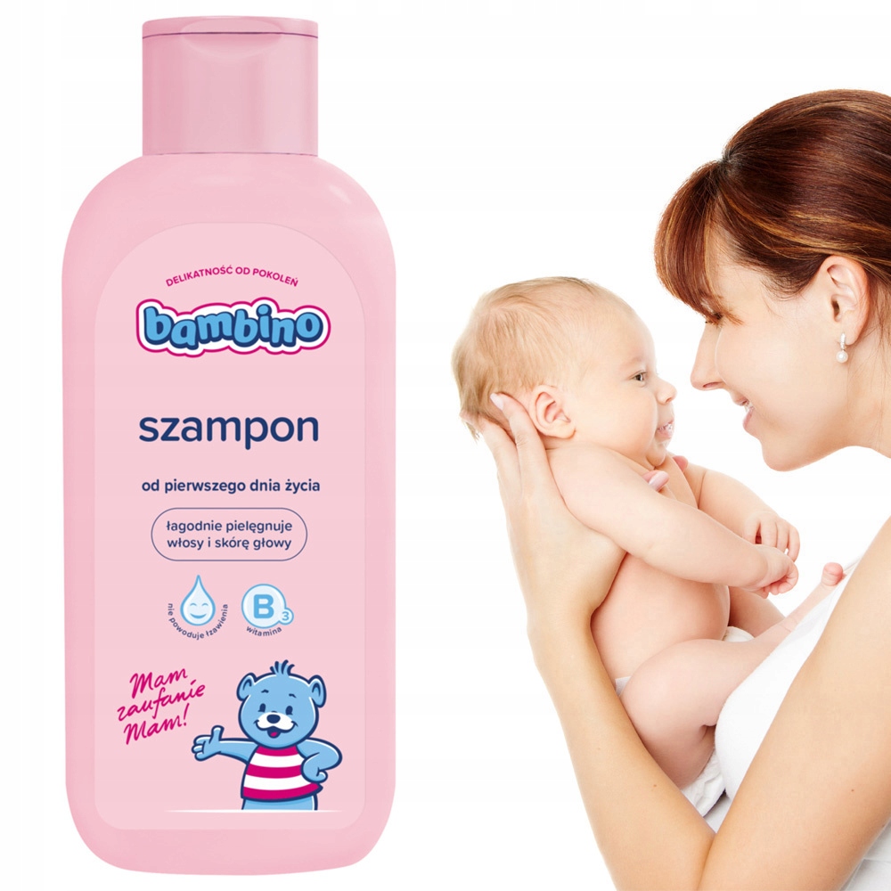 szampon do włosów dla noworodka